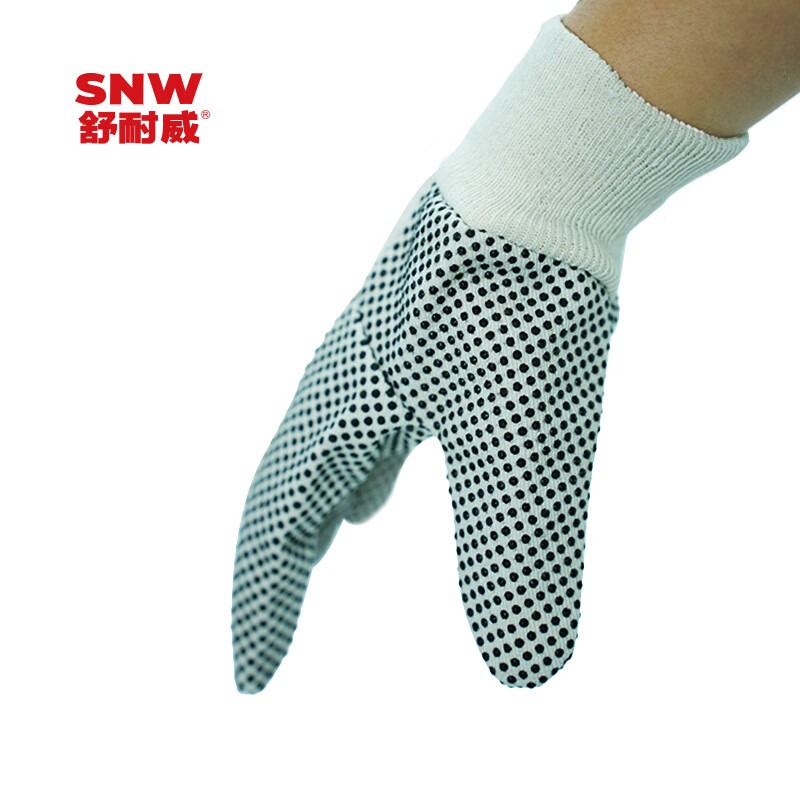 SNWFH/舒耐威帆布点胶手套 SNW6066